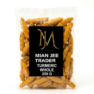 Mian Jee Trader Whole Turmeric Fingers Haldi Ganth 250g Pack