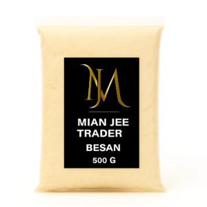 Mian Jee Trader Pure Gram Flour Besan 500g Bag