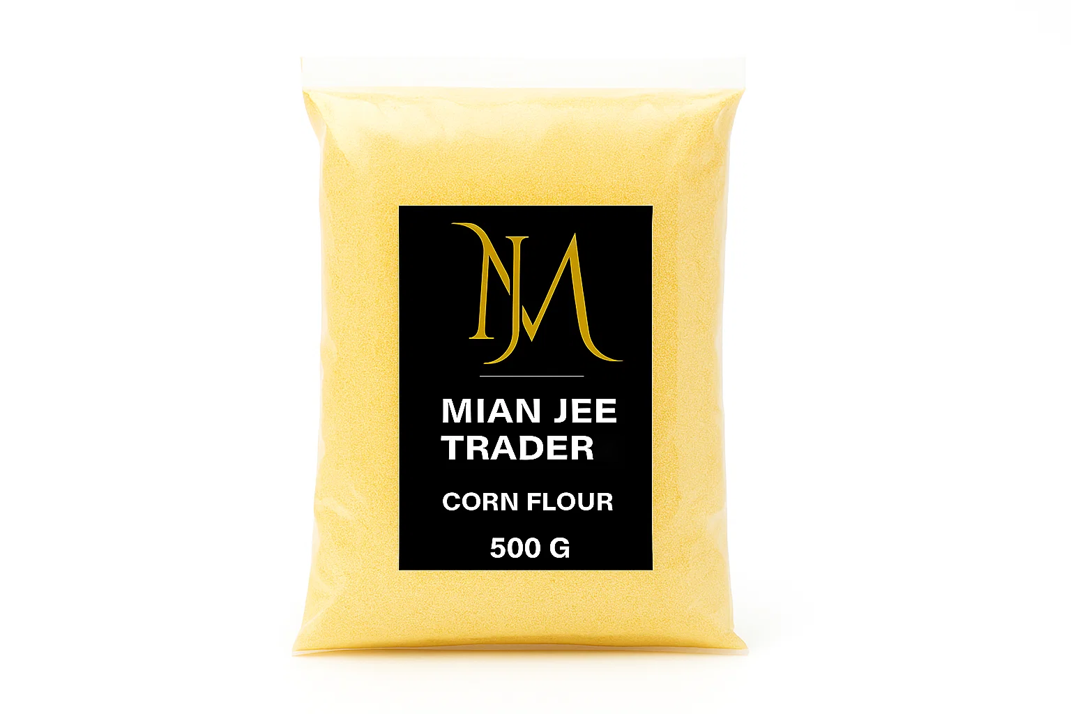 Mian Jee Trader Yellow Corn Flour 500g Bag